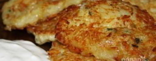 Шаг 4: драников картофельных с сыром