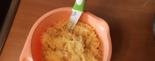 Шаг 2: драников картофельных