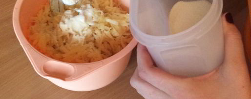 Шаг 3: драников картофельных