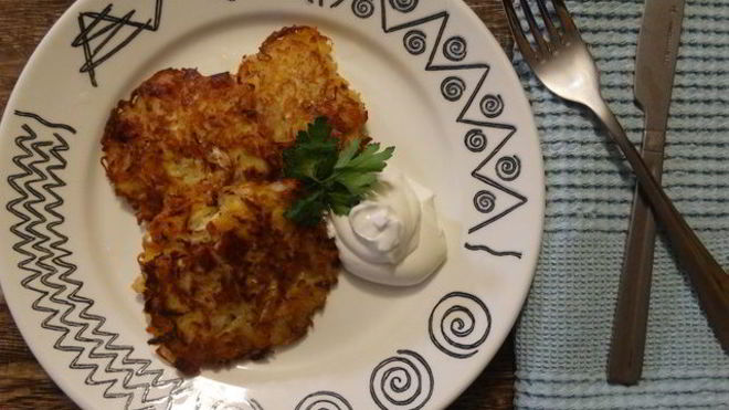 Рецепт Драников по-деревенски