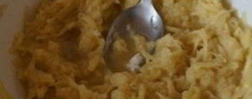 Шаг 2: драников с чесноком