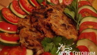 Рецепт Драников с грибами