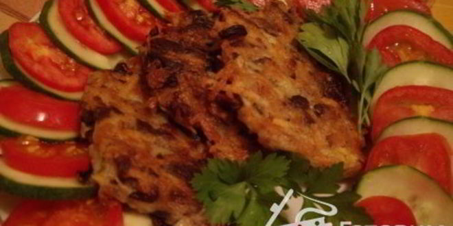 Рецепт драников с грибами