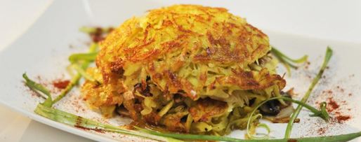 Шаг 3: драников с грибной начинкой