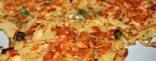 Шаг 5: драников с копченым сыром и луком