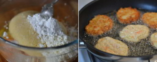 Шаг 2: драников с квашеной капустой