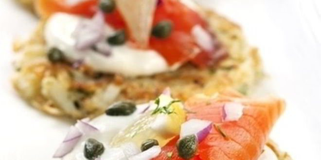 Рецепт драников с морепродуктами