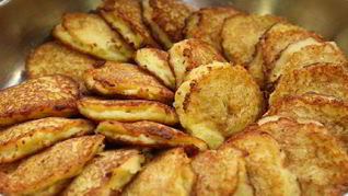 Рецепт Драников с начинкой