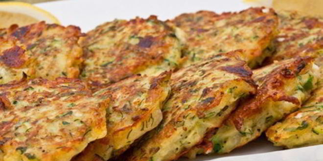 Рецепт драников с сыром и зеленым луком