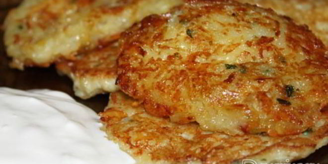 Рецепт драников с сыром