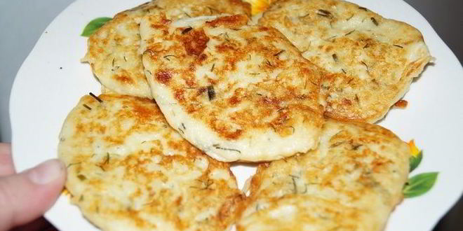 Рецепт драников с творогом