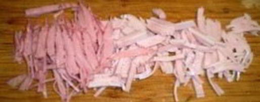 Шаг 2: драников с ветчиной и сыром