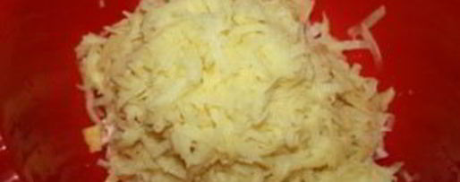 Шаг 3: драников с ветчиной