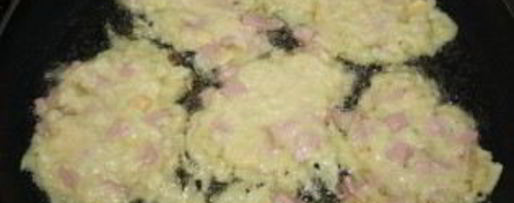 Шаг 6: драников с ветчиной