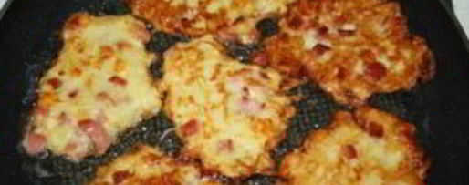 Шаг 7: драников с ветчиной