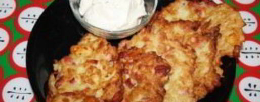 Шаг 9: драников с ветчиной