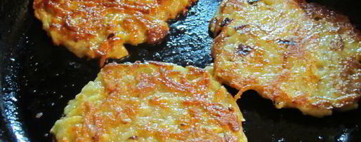 Шаг 4: драников со шкварками