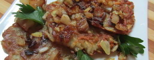 Шаг 5: драников со шкварками