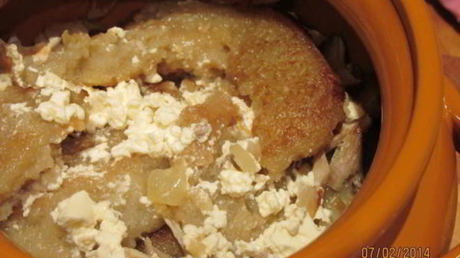 Рецепт Драников в горшочках с курицей