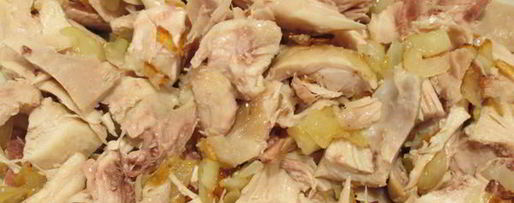 Шаг 3: драников в горшочках с курицей