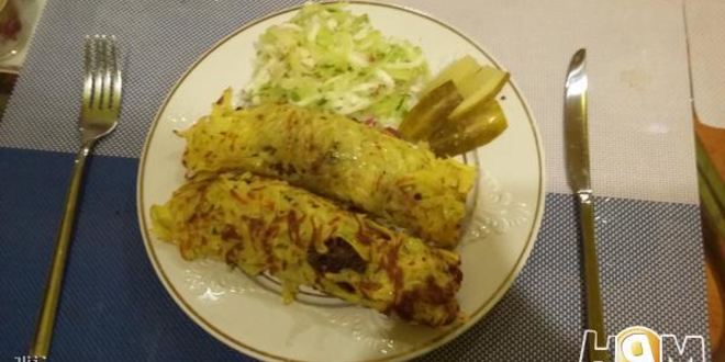 Рецепт фаршированных картофельных драников