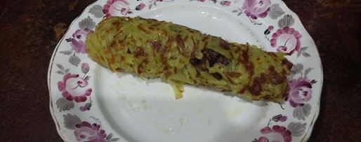 Шаг 3: фаршированных картофельных драников