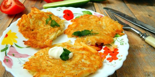 Рецепт картофельных драников без муки