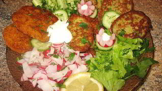 Рецепт Картофельных и морковные драники