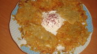 Рецепт Хрустящих картофельных оладий-драников