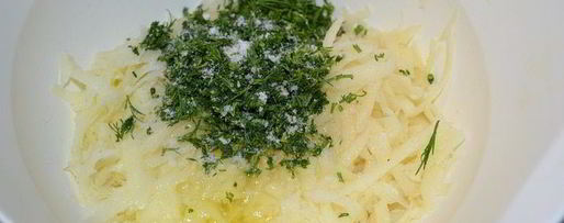 Шаг 2: лосося на картофельном дранике