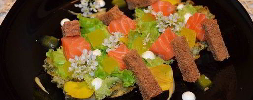 Шаг 4: лосося на картофельном дранике