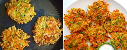 Шаг 2: овощных драников