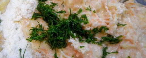 Шаг 1: овощных оладий-драников со сметанно-чесночным соусом