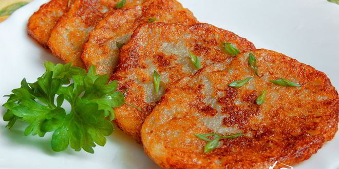 Рецепт постных драников без яиц