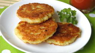 Рецепт Постных драников из картошки