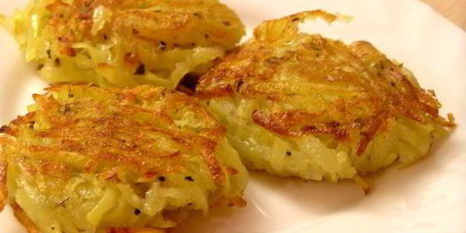 Рецепт постных драников с базиликом