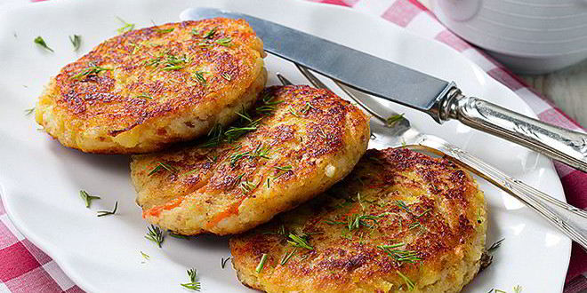 Рецепт рыбных драников