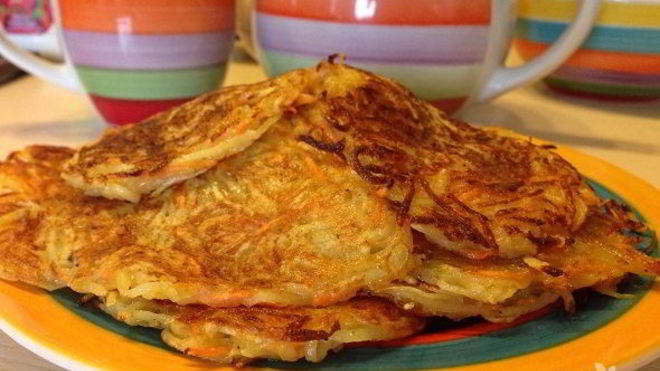 Рецепт Вегетарианских драников