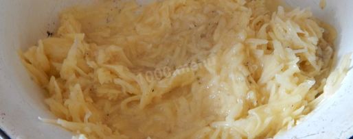 Шаг 2: жареных драников на сковороде