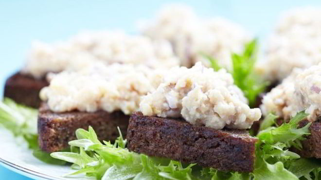 Рецепт Форшмака из копченой скумбрии