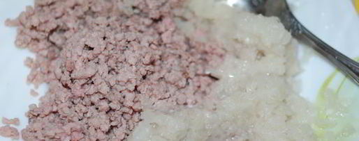 Шаг 3: форшмака из отварной говядины