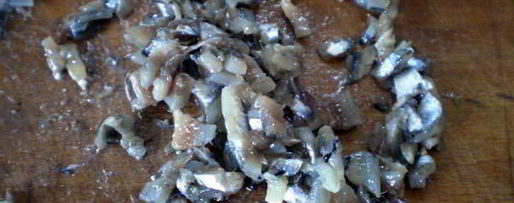 Шаг 1: форшмака по-норвежски птичьи гнезда