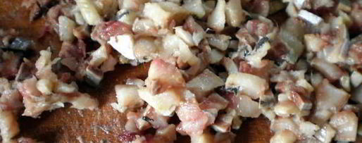 Шаг 2: форшмака по-норвежски птичьи гнезда