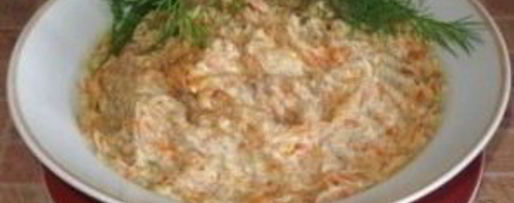 Шаг 2: форшмака с морковью