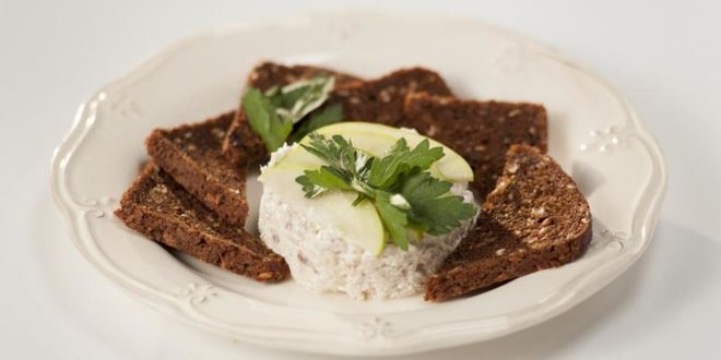 Рецепт форшмака с зерновым хлебом