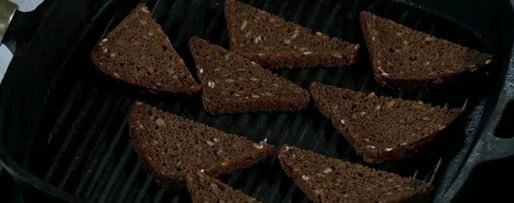 Шаг 1: форшмака с зерновым хлебом