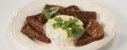 Шаг 3: форшмака с зерновым хлебом