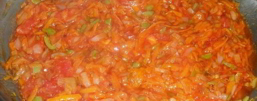 Шаг 11: фрикаделек ежики с овощами