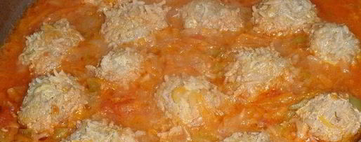 Шаг 14: фрикаделек ежики с овощами