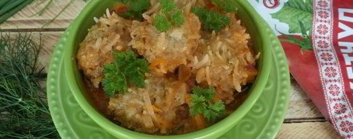 Шаг 16: фрикаделек ежики с овощами